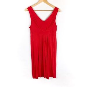 LOFT Dress Size Small Red Sleeveless Women’s